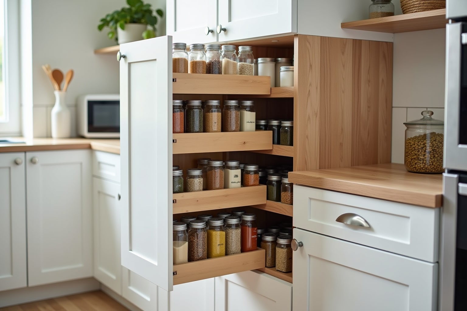 Apothekerschränke für deine Küche - Praktische Ordnung