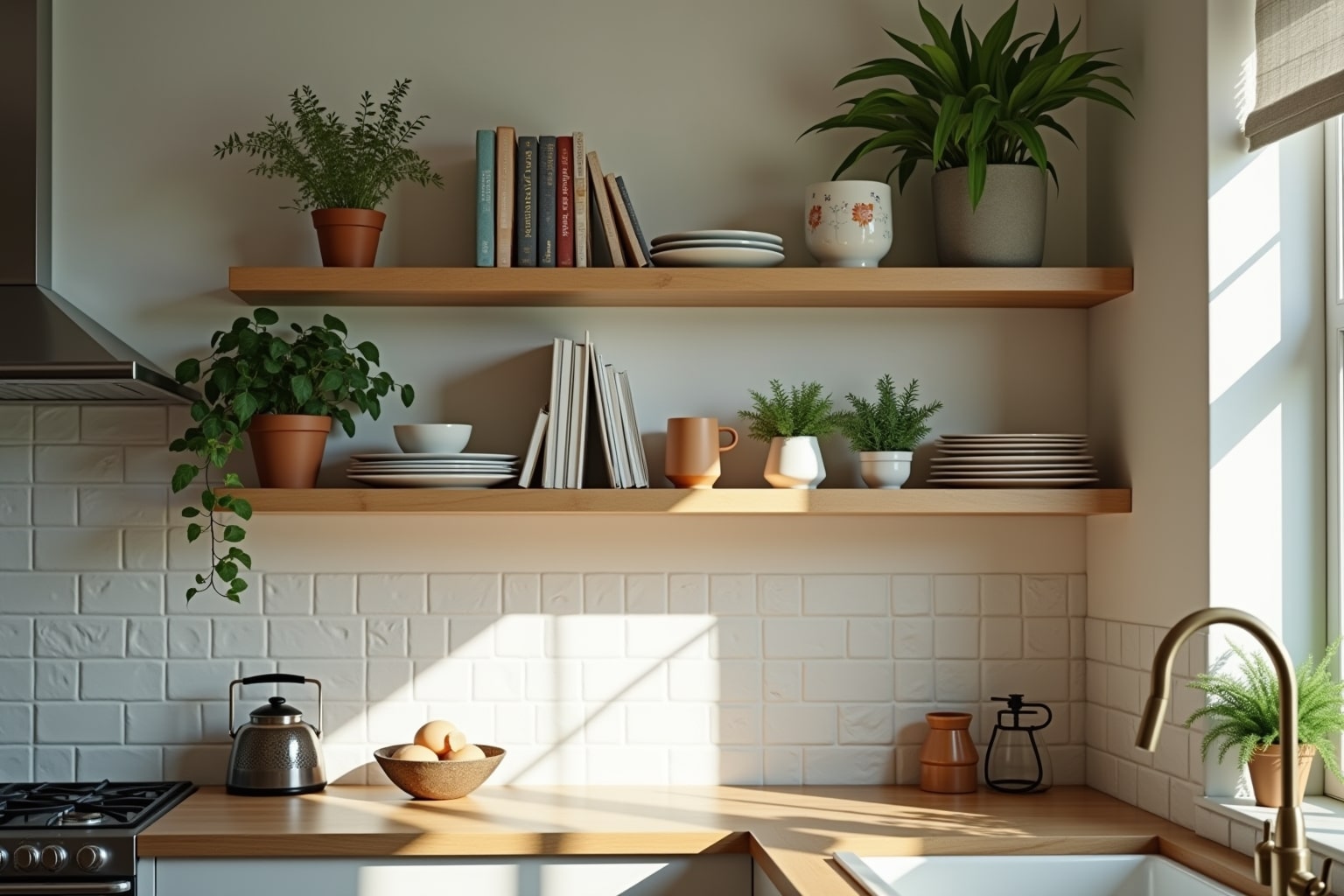 Wandregal Küche: Stauraum & Stil für deine Küche