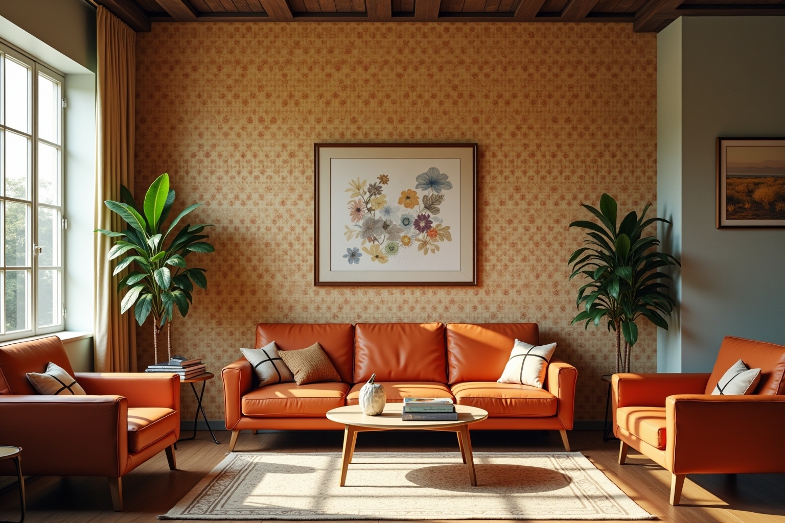 13 Retro-Tapeten: Zeitlose Muster entdecken